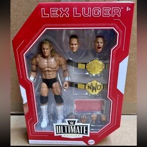 WWE Ultimate Edition Lex Luger Elite Action Figure Wrestling 6 inch